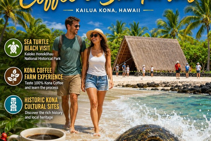 Kona Shore Excursion: Sea Turtles, Historic Kona & Coffee - Photo 1 of 17